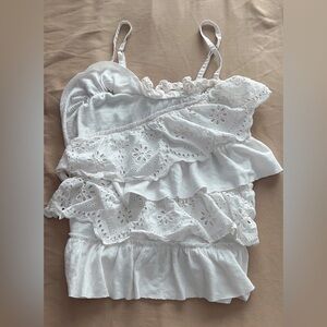 Abercrombie &  Fitch: White Camisole